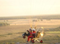 Полеты на параплане и парамоторах в Челябинске